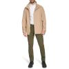 Dockers mens Dwight Soft Shell Bib Jacket(Khaki Lightweight)