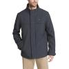 Dockers mens Dwight Soft Shell Bib Jacket(Midnight Heather)