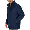 Dockers mens Dwight Soft Shell Bib Jacket(Navy With Bib)