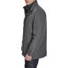 Dockers mens Dwight Soft Shell Bib Jacket(New Charcoal With Bib)