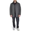 Dockers mens Dwight Soft Shell Bib Jacket(New Charcoal With Bib)