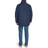 Dockers mens Dwight Soft Shell Bib Jacket(New Navy With Bib)
