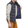 Dockers mens Men’s Box Quilted Puffer Vest(Black)