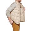 Dockers mens Men’s Box Quilted Puffer Vest(Khaki)