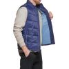 Dockers mens Men’s Box Quilted Puffer Vest(Navy)