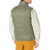 Dockers mens Men’s Box Quilted Puffer Vest(Olive)