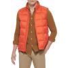 Dockers mens Men’s Box Quilted Puffer Vest(Red Clay)