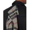 Dockers mens Weston Wool Blend Coat With Scarf (Regular and Big & Tall)(Black/Light Grey Scarf)