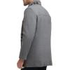 Dockers mens Weston Wool Blend Coat With Scarf (Regular and Big & Tall)(Light Grey)