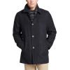 Dockers mens Weston Wool Blend Coat With Scarf (Regular and Big & Tall)(Navy)