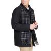 Dockers mens Weston Wool Blend Coat With Scarf (Regular and Big & Tall)(Navy)