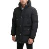 DOCKERS Men’s Arctic Cloth Heavyweight Parka(Black)