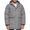 DOCKERS Men’s Arctic Cloth Heavyweight Parka(Heather Grey)