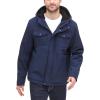 DOCKERS mens Arctic Cloth Sherpa Storm Jacket(Midnight Soft Shell)