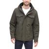 DOCKERS mens Arctic Cloth Sherpa Storm Jacket(Olive Soft Shell)