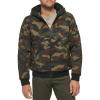 DOCKERS mens Softshell Sherpa Lined Bomber Jacket (Standard and Big & Tall)(Camouflage)