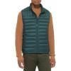 Dockers Men’s Classic Ultra Loft Packable Puffer Vest(Forest Green)