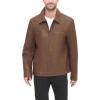 Dockers Men’s James Faux Leather Jacket (Regular, Big & Tall Sizes)(Earth)
