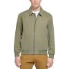 Dockers Men’s Microtwill Golf Bomber Jacket(Olive)