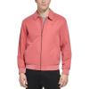 Dockers Men’s Microtwill Golf Bomber Jacket(Red)