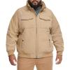 Dockers Mens Quilted Lined Flight Bomber Jacket(Harvest Gold)