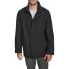 Dockers mens Dwight Soft Shell Bib Jacket(Black Lightweight)