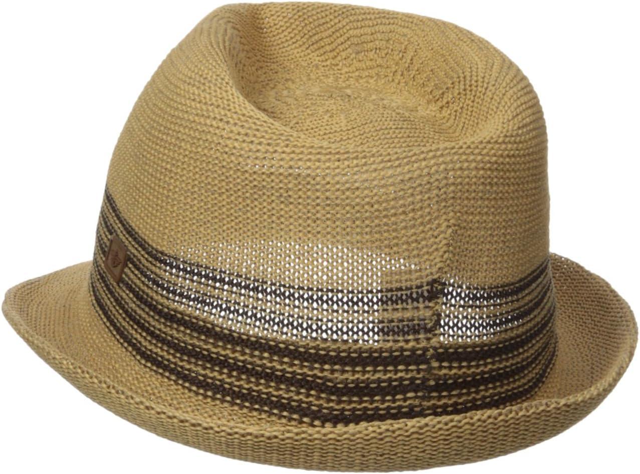 imageDOCKERS Mens Straw Fedora HatNatural