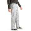 Dockers Men’s Relaxed Fit Cargo Pants(Sharkskin Grey)