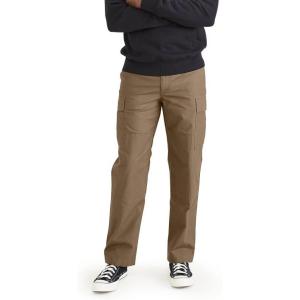 Dockers Men’s Relaxed Fit Cargo Pants(Otter Brown)