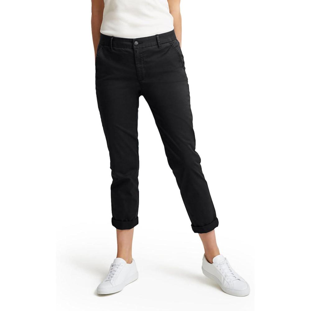 imageDockers Womens Dockers Womens Weekend Chino MidRise SlimBeautiful Black