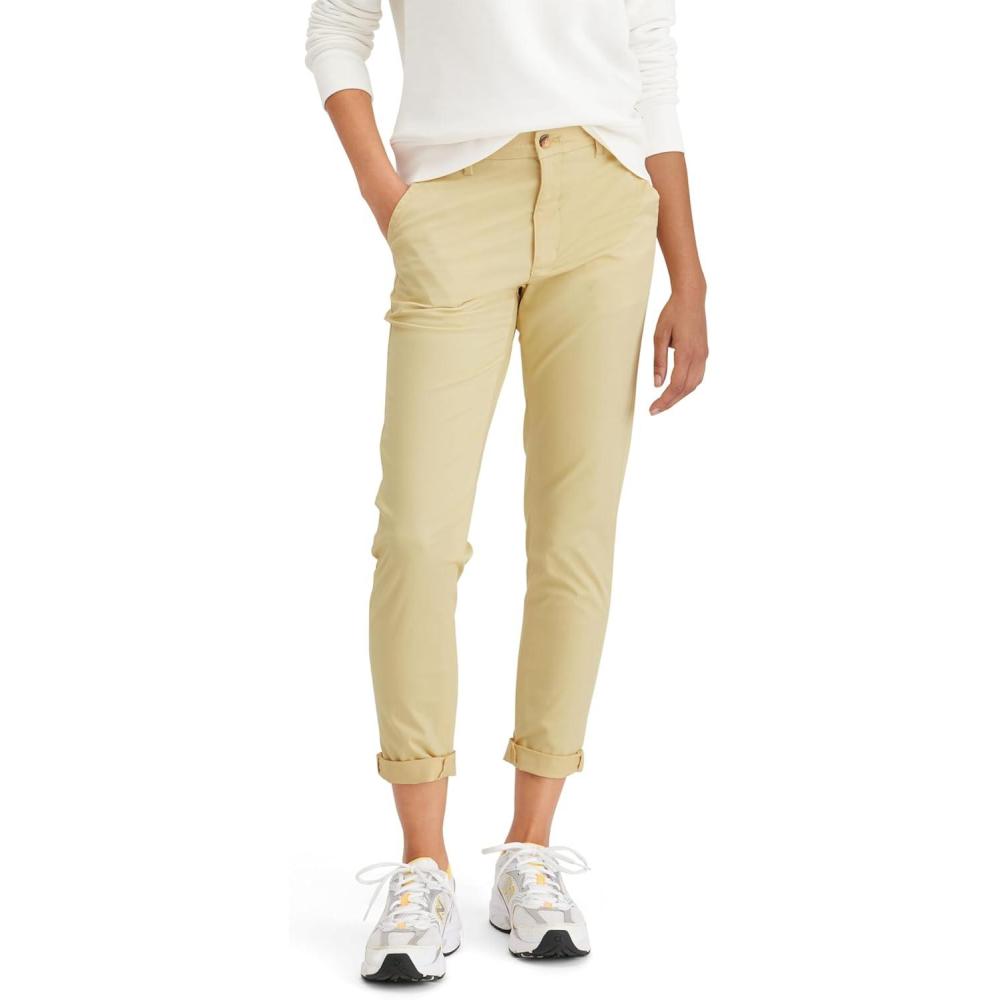 imageDockers Womens Dockers Womens Weekend Chino MidRise SlimPineapple Slice
