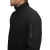 DOCKERS Men’s Ron Wool Blend Bomber(Black)