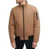 DOCKERS Men’s Ron Wool Blend Bomber(Camel)