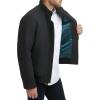 DOCKERS Men’s Ron Wool Blend Bomber(Charcoal)