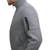 DOCKERS Men’s Ron Wool Blend Bomber(Light Grey)