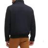 DOCKERS Men’s Ron Wool Blend Bomber(Navy)