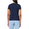 DOCKERS Womens Women’s Favorite Tee V-Neck Slim Fit(Navy Blazer)