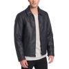 Dockers Men’s James Faux Leather Jacket (Regular, Big & Tall Sizes)(Navy)