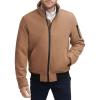 DOCKERS Men’s Ron Wool Blend Bomber(Camel)