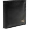 Dockers Men’s Bifold Leather Wallet – Thin Slimfold RFID Blocking Security Smart Extra Capacity(Black Ornament)