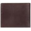 Dockers Men’s Bifold Leather Wallet – Thin Slimfold RFID Blocking Security Smart Extra Capacity(Brown Two-Tone Ornament)