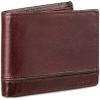 Dockers Men’s Bifold Leather Wallet – Thin Slimfold RFID Blocking Security Smart Extra Capacity(Cordovan)