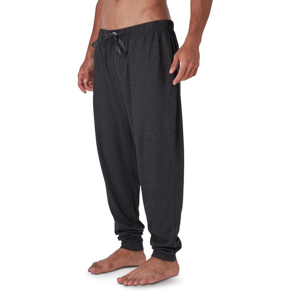 imageDOCKERS Mens Pajama Pants Lightweight Lounge Casual Sleep Pants for MenCharcoal