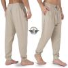 DOCKERS Mens Pajama Pants, Lightweight Lounge Casual Sleep Pants for Men(Beige Khaki)
