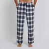 DOCKERS Mens Pajama Pants Mens PJ Pants Fuzzy Lounge Pant Plaid Soft Fleece Pajama Bottoms(Plaid 3)