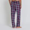 DOCKERS Mens Pajama Pants Mens PJ Pants Fuzzy Lounge Pant Plaid Soft Fleece Pajama Bottoms(Plaid 5)