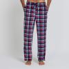DOCKERS Mens Pajama Pants Mens PJ Pants Fuzzy Lounge Pant Plaid Soft Fleece Pajama Bottoms(Plaid 5)