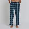 DOCKERS Mens Pajama Pants Mens PJ Pants Fuzzy Lounge Pant Plaid Soft Fleece Pajama Bottoms(Plaid 6)