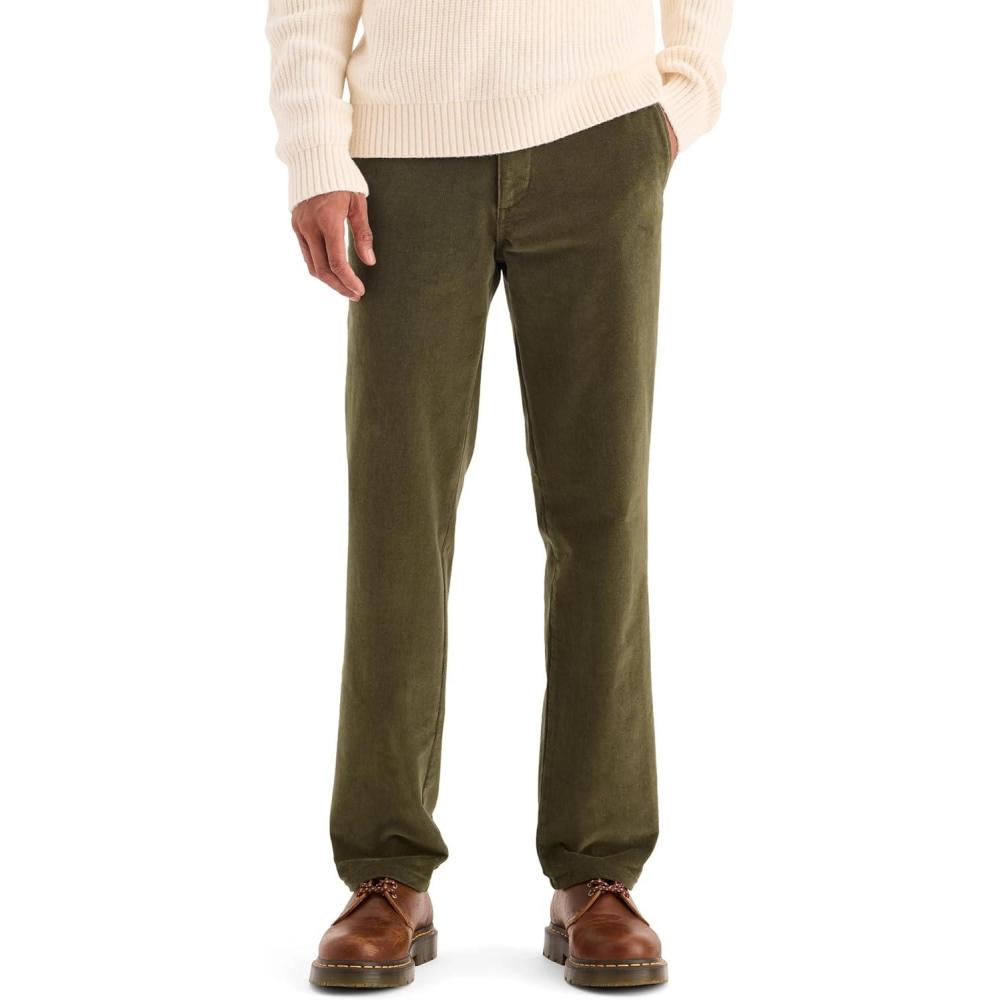 imageDockers Mens Slim Fit Ultimate Chino with Smart 360 FlexDark Moss