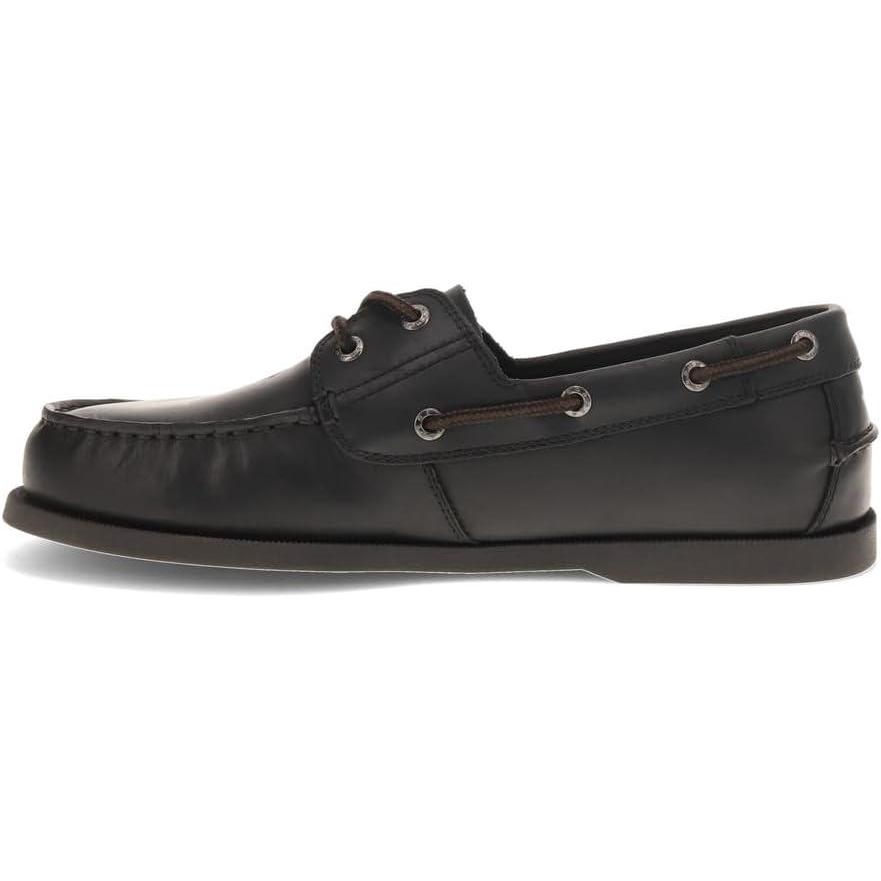 imageDOCKERS Mens Vargas Leather Casual Classic Boat ShoeBlack